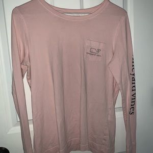 Pink vineyard vines long sleeve